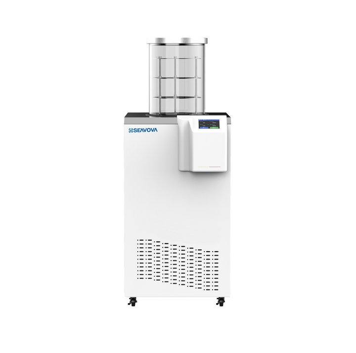 -90°C 12Kg Ordinary Floor Standing Laboratory Freeze Dryer / Floor Standing Laboratory Lyophilizer NovaDryer-FD1200DC