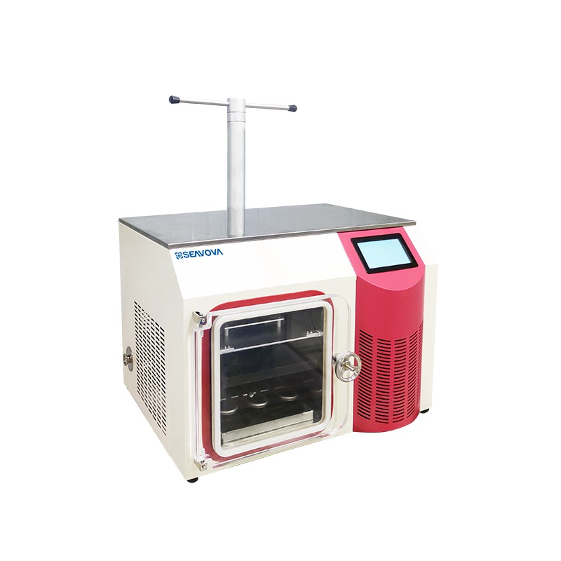 -88°C 3Kg Gland Type Programmable Floor Laboratory Freeze Dryer / Lyophilizer NovaDryer-BD102