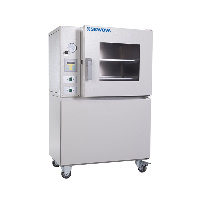 50L 250℃ Floor Standing Vacuum Oven NuOven VQ52-3 with Chamber Wall Heating