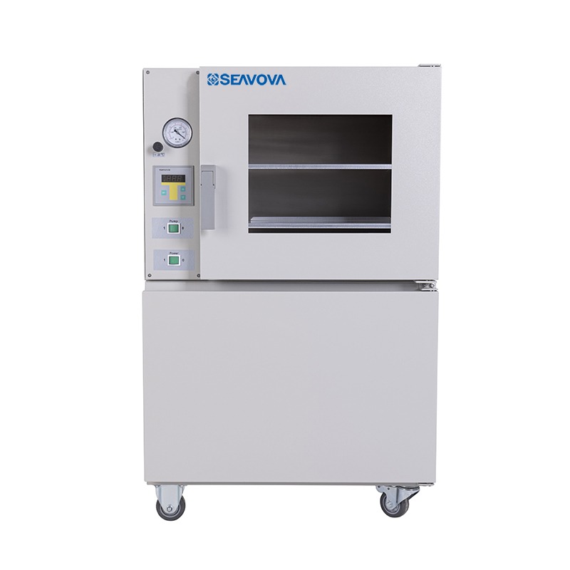 215L 250℃ Programmable Floor Standing Vacuum Oven NuOven VQ210-3 with Shelf Heating