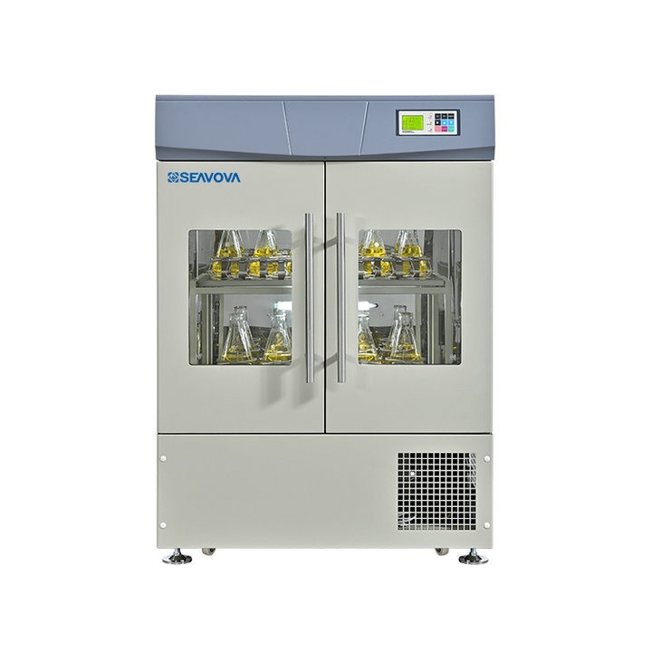 Refrigerated Orbital Shaking Incubator DS-5042 with Dual Doors