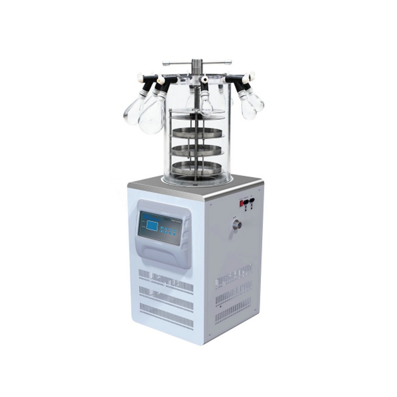 Vertical Freeze Dryer NovaDryer-F104 Multi-pipeline Manifold Top-press Gland Type